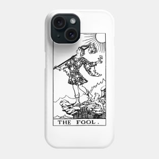 Tarot Card - 0 The Fool Phone Case