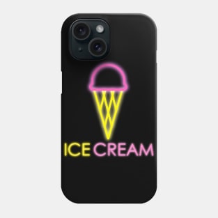 Ice Cream Neon Phone Case