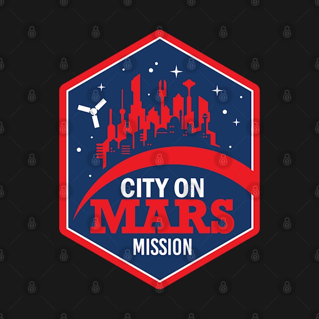 City on Mars Mission by andantino