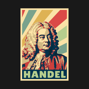 Georg Friedrich Handel Vintage Colors T-Shirt