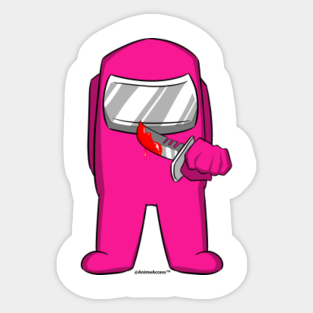 Naklejki Among Us Fanart Teepublic Pl