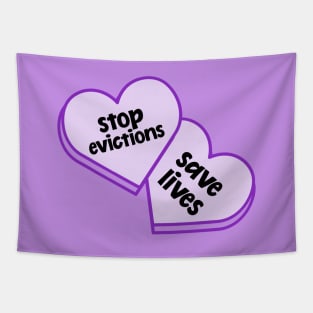 Stop Evictions - Save Lives Tapestry