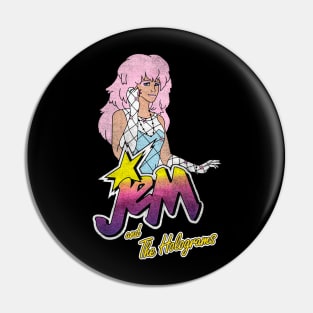 Vinatge Jem and The Holograms Pin