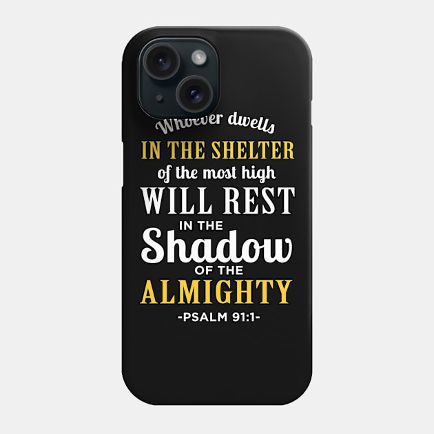 Christianity quote Phone Case by teesumi