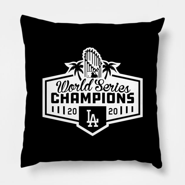 LA Dodgers Champions 1 Pillow by HooPet