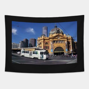 Flinders Street Station and Melbourne tram Tapestry