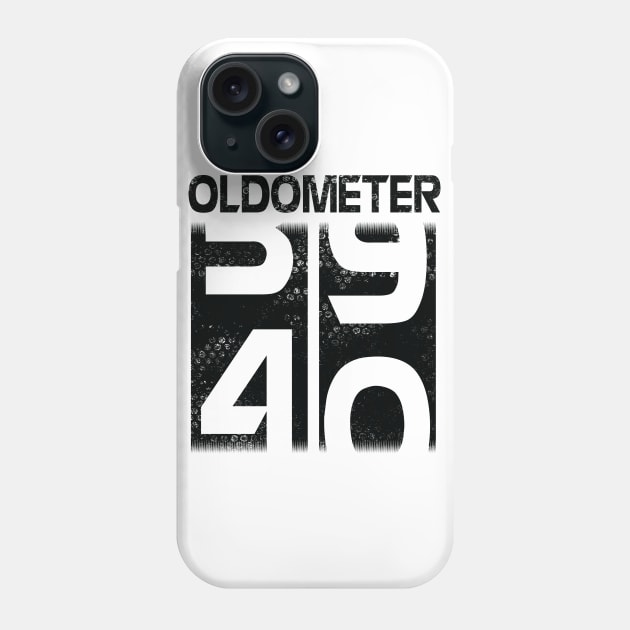 Oldometer Happy Birthday 40 Years Old Was Born In 1980 To Me You Papa Dad Mom Brother Son Husband Phone Case by Cowan79