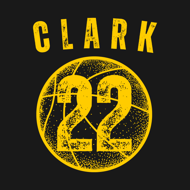 Clark Yellow Jersey Number 22 by EyesArt