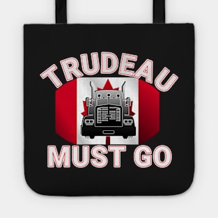 TRUDEAU MUST GO SAVE CANADA FREEDOM CONVOY 2022 TRUCKERS RED LETTERS Tote