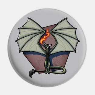 Dragon Logo Pin