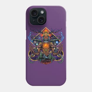 Psychedelic Meditating Mystic Phone Case