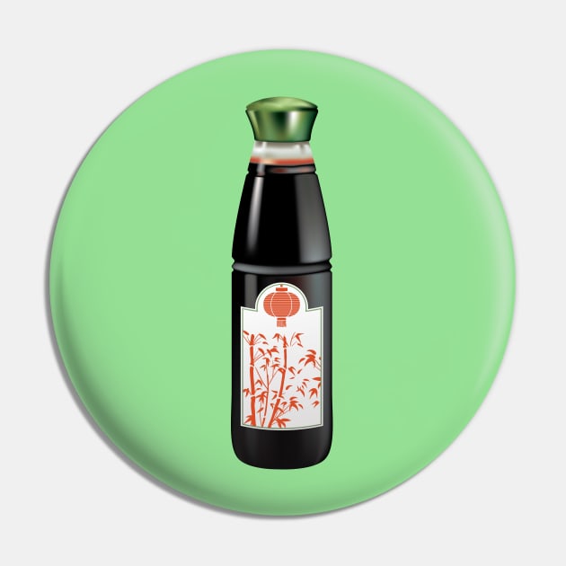 Soy Sauce Pin by SWON Design