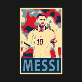 Lionel Messi - Hope Poster T-Shirt