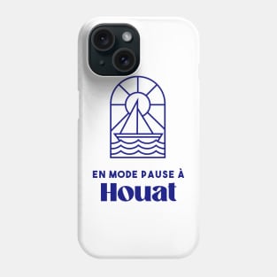 Houat in pause mode - Brittany Morbihan 56 Mer Vacances Ile d’Houat Phone Case