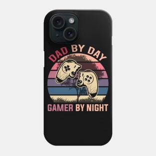 dad by day gamer by night Phone Case