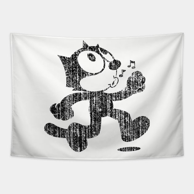 Felix The Cat Vintage Tapestry by Mollie