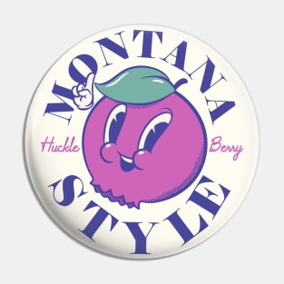 Huckleberry | Montana Style | Signature Iconic State Food Pin