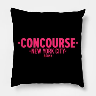 Concourse Bronx Emblem - NY Apparel Pillow