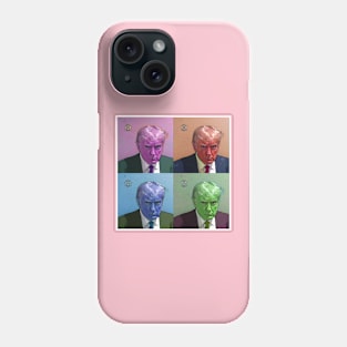 Trump Mugshot Quad Phone Case