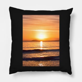 Summer sunrise Pillow