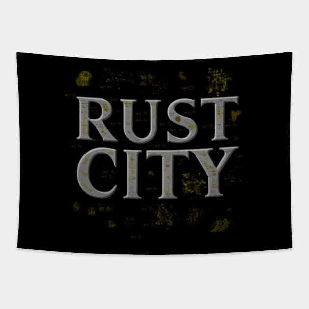 Ghostbusters Rust City Tapestry by TheMagicGhostbuster