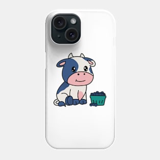 Blueberry Cow Phone Case