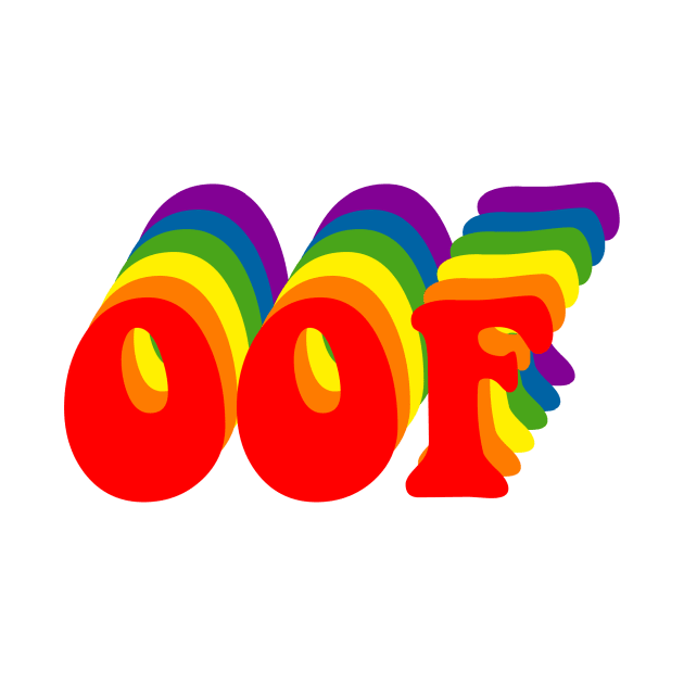Rainbow Oof (Version 2) by nats-designs