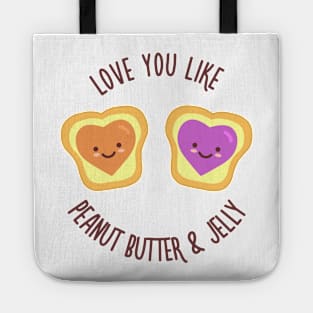 Spread Love Dark Tote