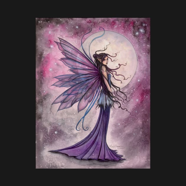 Starlit Amethyst Celestial Fairy Fantasy Art by Molly Harrison by robmolily