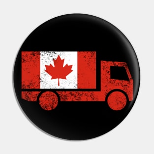 Canada Flag Truck Pin