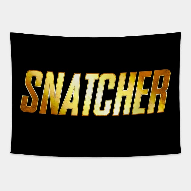 Snatcher Logo Tapestry by Super Retro City