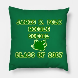 James K. Polk Middle School Pillow