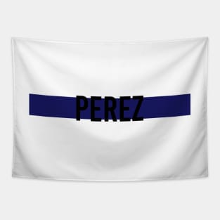 Sergio Perez Driver Name - 2022 Season #4 Tapestry