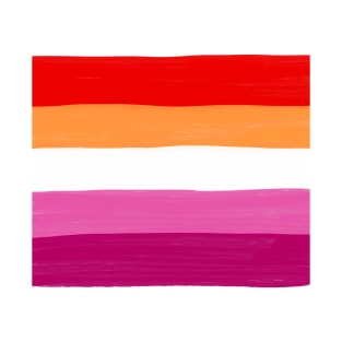 Lesbian flag T-Shirt