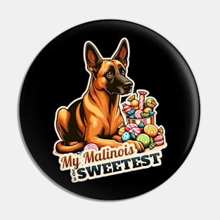 Belgian Malinois confectioner Pin