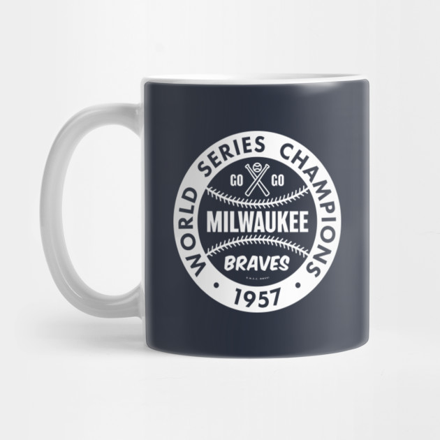 deadmansupplyco Milwaukee Braves - 1957 World Series Champions T-Shirt