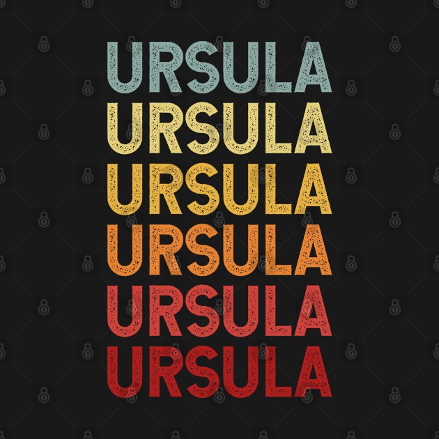Ursula Vintage Name Gift by CoolDesignsDz