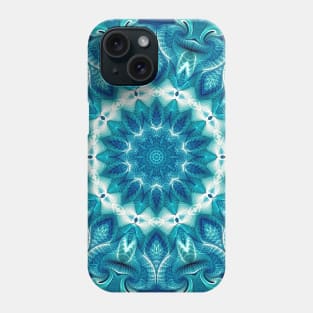 Flower Of Life Mandala (Ocean's Secret) Phone Case