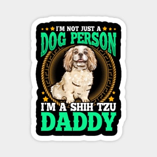 SHIH TZU Dad Design Fathers Day Magnet