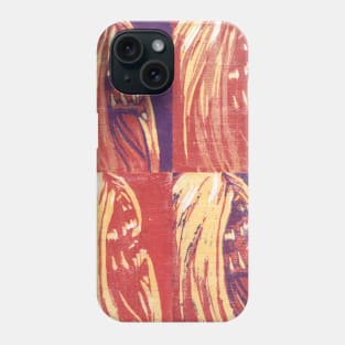 Metalhead Lino Printwork Phone Case