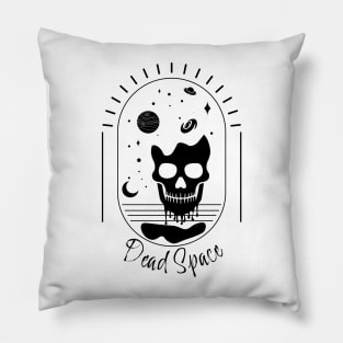 Dead Space - The Skull in Space Design Pillow