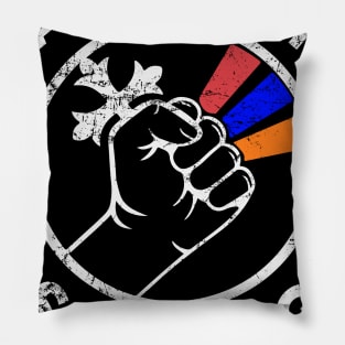 Distressed Artsakh Strong Artsakh is Armenia - Armenian Flag Pillow