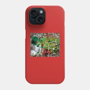 Lady with Saint Patrick Hat Phone Case