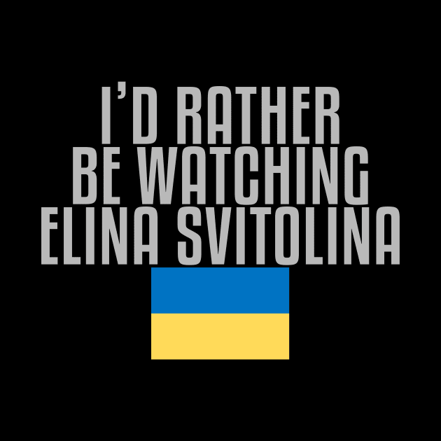 I'd rather be watching Elina Svitolina by mapreduce