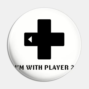 I'm Player 2 - Video Games Pin