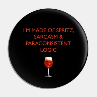 Spritz, sarcasm and Paraconsistent Logic Pin