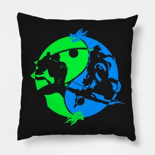 Hanzo  nd gengji Pillow