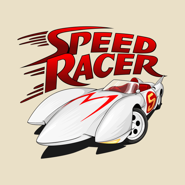 Racer Retro Car by The Dare