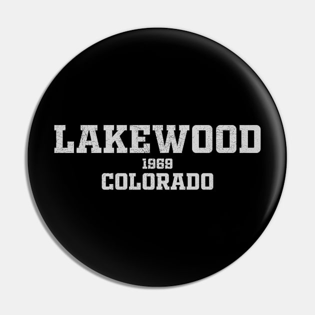 Lakewood Colorado Pin by RAADesigns