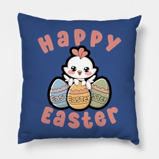 Happy Easter chicken - Easter chicken Pillow